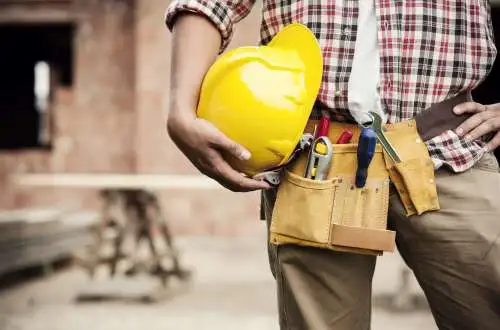 Handyman with tools